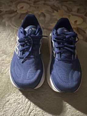 New Balance fresh foam More Blue Athletic Sneakers with White Accents